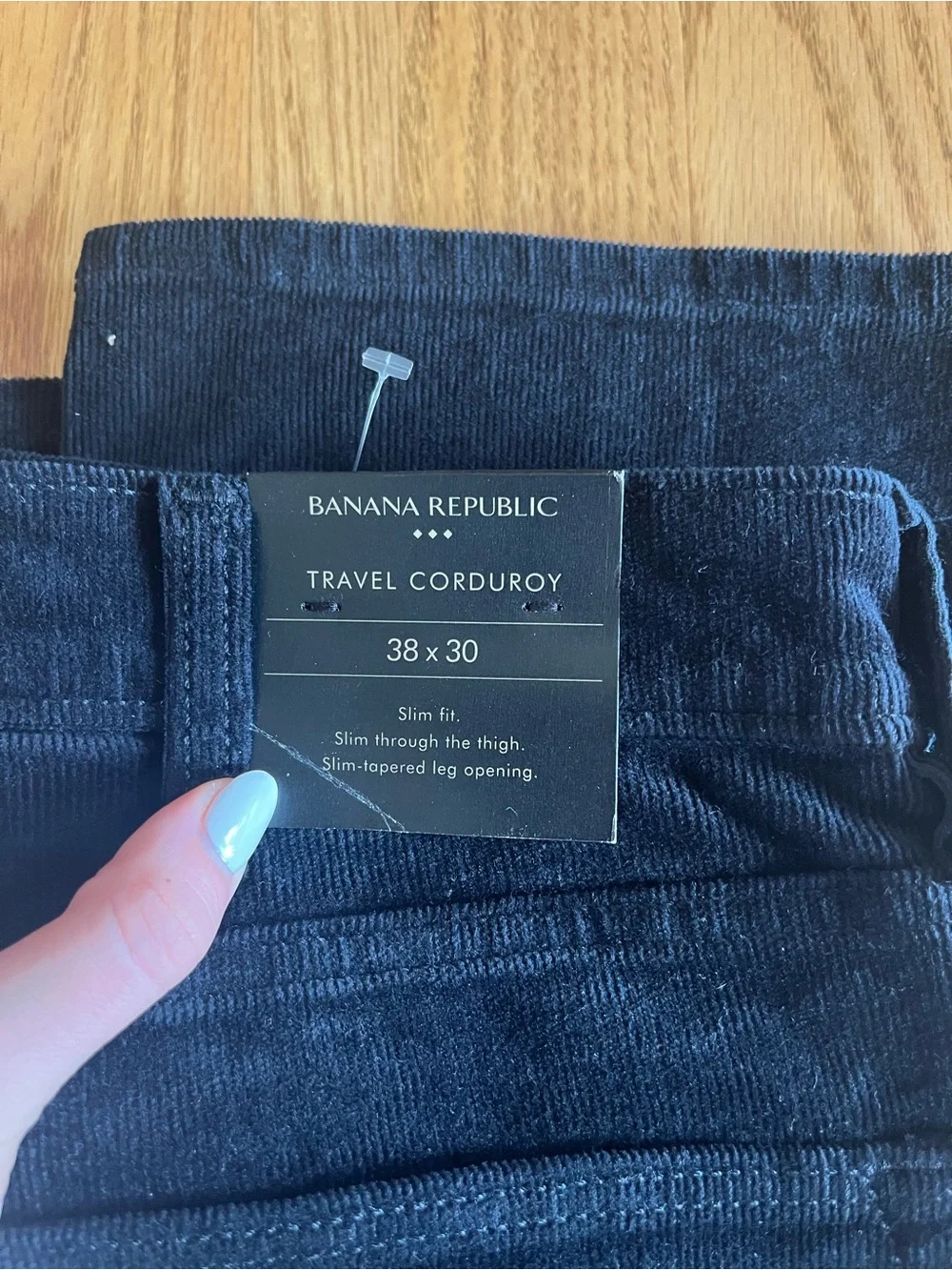 Banana Republic Black Corduroy Pants
